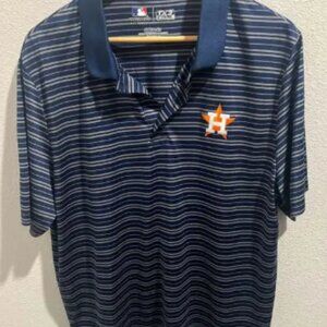 Houston Astros Nike World Series 2022 Dri-Fit Authentic Polo Shirt